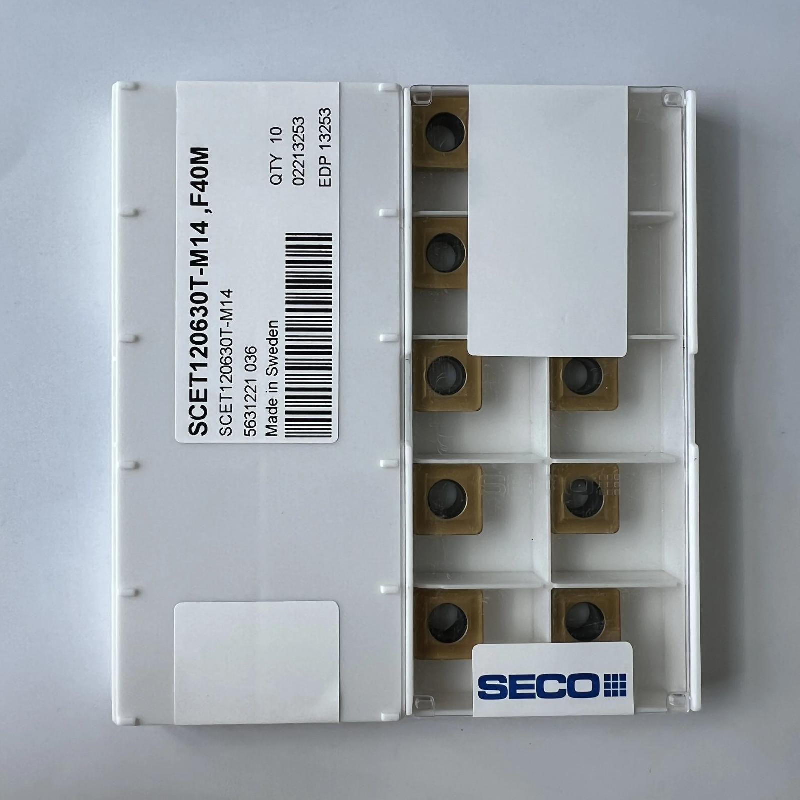 

SECO / SCET120630T-M14,F40M / Original genuine CNC alloy blade 10 PCS