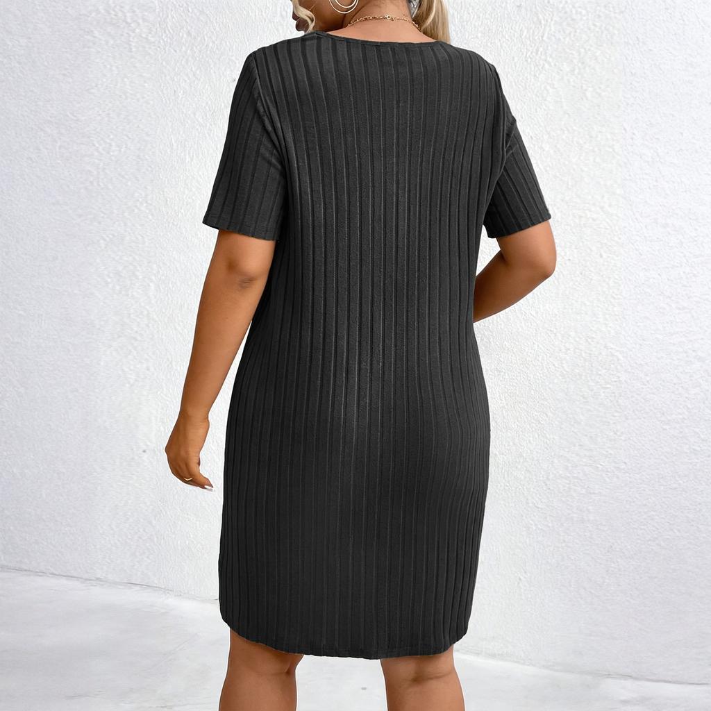 Women's Dress Casual Flowy Dresses V-neck Vocation Boho Beach Sundress