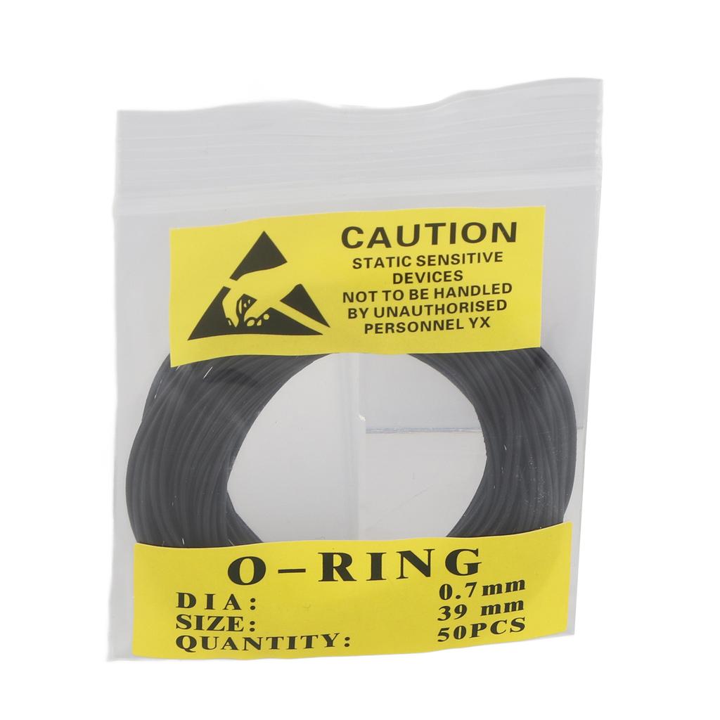 0,7 mm dicker Uhrenrückdeckel O?Ring Wasserdichte Dichtung Gummidichtung Uhrenzubehör