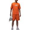 Jordan T Shirts Men's Fresh Orange/Sail White IB3131-820