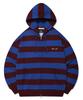Retriever Club Bold Stripe Hood Zip Up [Blue]