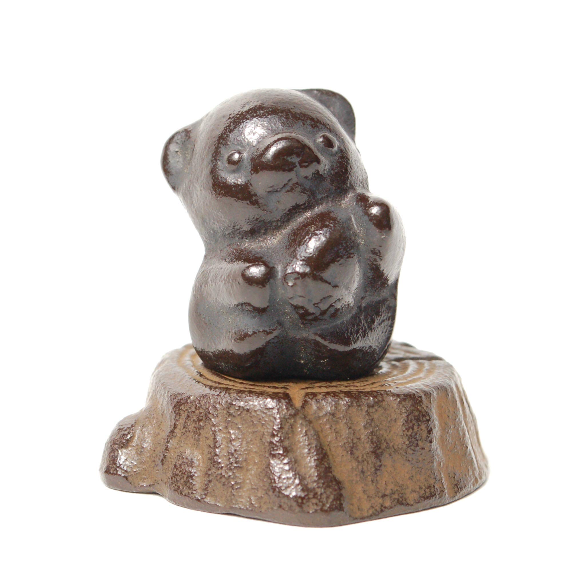 

Ironware Paperweight Stock 50 x 50 x Height 50mm 220g Brown [Nanbu Bear] Size Weight Color коричневий