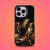 Klassische Caravaggio Gemälde Handyhülle Für iPhone 11,12,13,14,15,16,17,Pro,Max,Plus,E,Air,Mini IMD Mattschwarz