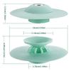 2pcs  Push-Type Silicone Floor Drain  Silicone Universal Sink Stopper  Prevent Clogging  Bathroom Drain Hair Catcher Press Water