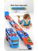 Transforming Toy Truck Car Model with Launching & Storage Features for Kids Aged 3-6