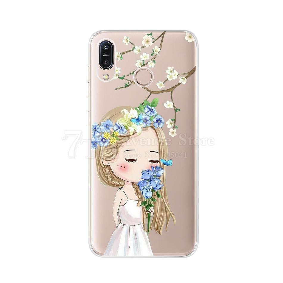 Cute Printed Case For Asus ZenFone Max M1 ZB555Kl Max Pro M1 ZB602KL Soft TPU Cover Cases For asus Max Pro (M1) Silicone Bumper