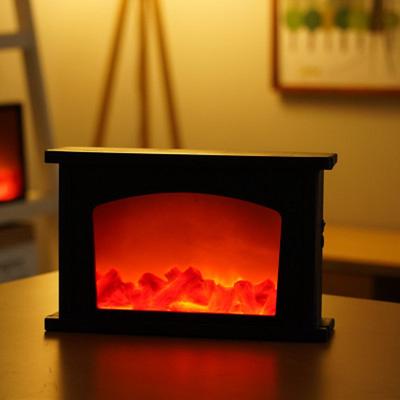 LED Creative Fireplace Flame Lamp  Decoration Christmas Ornament