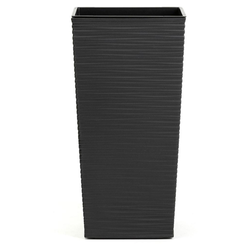 Donica Porto Riflo Czarna H36X19X19 Cm