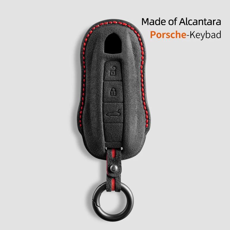 Interior Mouldings For Porsche Panamera Spyder Carrera Macan Cayman Cayenne 911 970 981 991 Car Key Case Protector Accessories K