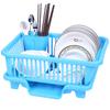 Dish Drying Rack Kitchen Utensils Drainer Rack With Drain Board Countertop Dinnerware Plates Bowls Chopsticks Spoons Organizer
