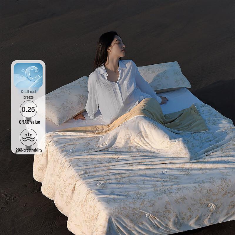 Mercury Home Textiles Cool-Touch Summer Quilt
