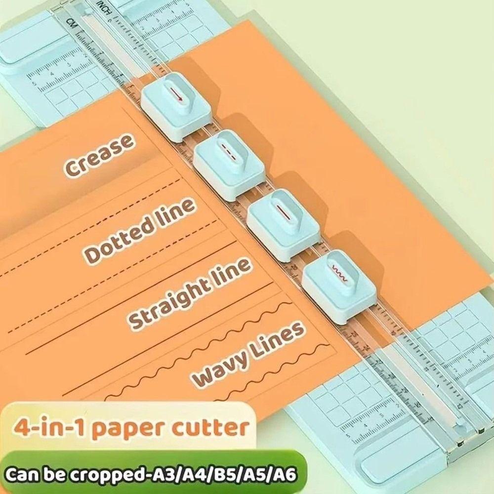 Bidirectional Cutting Manual Paper Trimmer Precision Craft Paper Cutter Shredder School/ Office