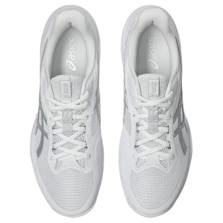 Asics Netburner Ballistic FF 4 Comfortable Sports Volleyball Shoes Unisex Shoes White Silver 1053A070-105