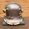 Navy Mark V Diving Helmet with Base Steel Aluminum, 45.72 cm Nautical Table Top Room Home Decorative Best For Gift