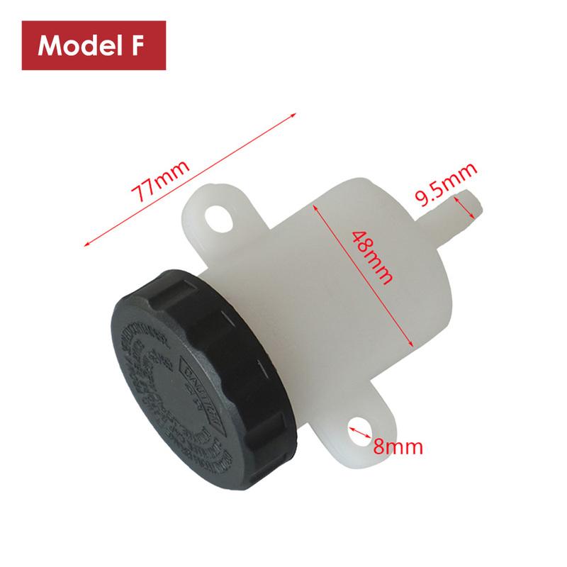 Refit Motorcycle Foot Rear Brake Master Cylinder Tank Oil Cup Fluid Bottle Reservoir