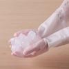 Winter Dishwashing Gloves Women's Kitchen Household Thickened Rubber Washing Clothes Waterproof Rubber Durable Household Work with Velvet