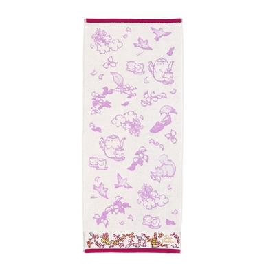 Marushin Peter Rabbit Drawing Garden Face Organic Antibacterial and 5605013400 Towel, Cotton, Deodorizing, Embroidered,