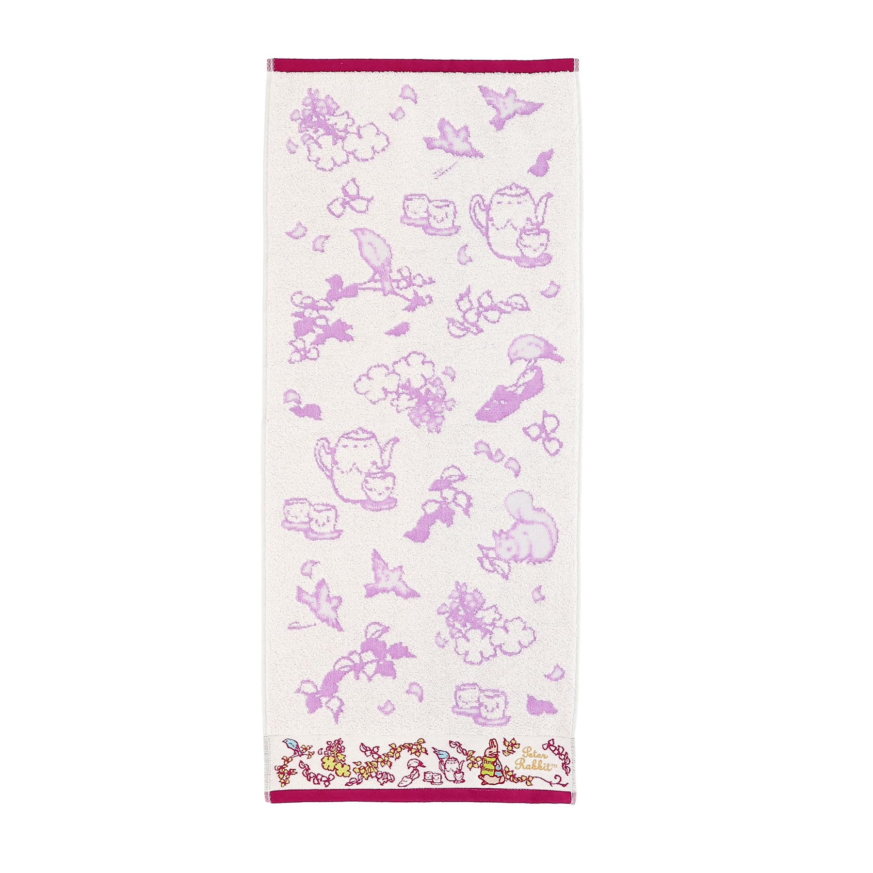 

Marushin Peter Rabbit Drawing Garden Face Organic Antibacterial and 5605013400 Towel, Cotton, Deodorizing, Embroidered,