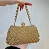 Rhinestones Diamond Evening Bags For Women Luxury Chain Shoulder Crossbody Bags Party Wedding Clutch Purse Handbags
