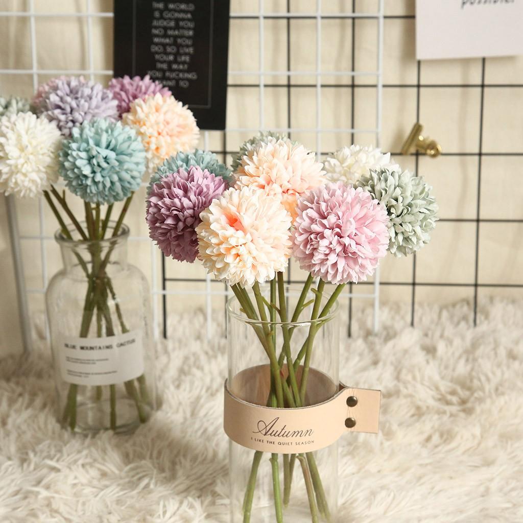 Multicolor Artificial Fake Plastic Plant Flowers Home Garden Wedding Decor