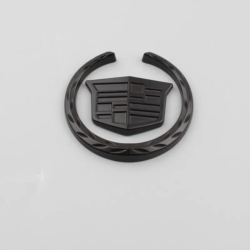 3D Metalen Auto Carrosserie Spatbord Stickers Raam Achterklep Embleem Decals voor Cadillac ATS BLS CT4 CT5 CTS EXT ESCALADE SRX XT4 SLR XTS