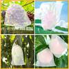 10pcs Fruit Protection Netting Bags, 30cm X 20cm with Drawstring, Garden Barrier for Protecting Fruits, Grow Bags for Plants