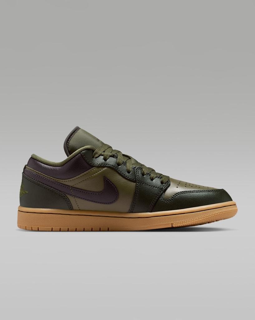 IR0840-325 Nike Air Jordan 1 Low Sequoia Rough Green (Women's)