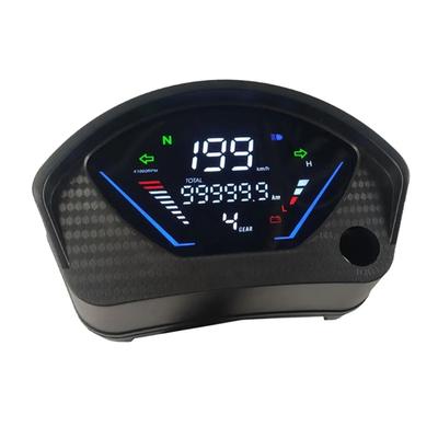 Digital Display Speedometer Odometer Dashboard Suitable for XRM110 RS125 CD70 Waterproof Motorbike Instrument Tachometer