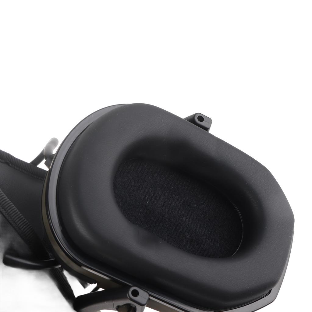 Electronic Earmuffs Hearing Protection NRR 22dB 3.5mm Headphone Safety Earmuff with Loudspeaker