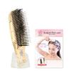 [S Hearts] World Premium Short Gold Scalp Brush, Hair Brush, Shampoo Brush, 572 Bristles