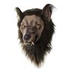 Wolf Head Mask Animal Latex Headgear Mask Halloween Cosplay Light-Up Prom Mask