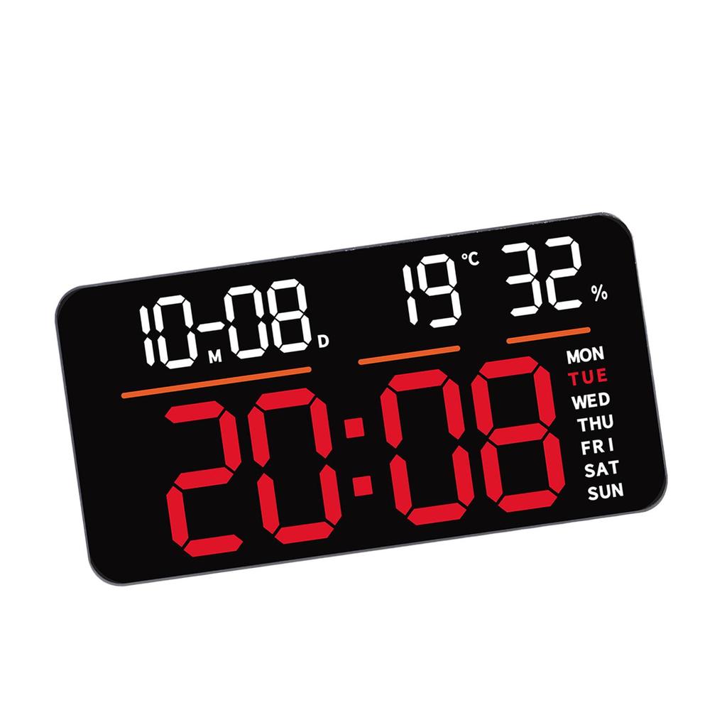 Digital Alarm Clock Timer Creative 12/24H Alarm Clocks for Shop Learning Gym