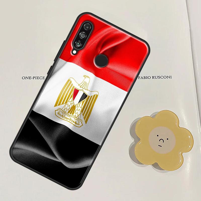 Egypt Flag For Huawei Nova Y91 Y60 Y70 Y90 Y61 3i 7i 8i 11i Nova 11 9 10 SE P20 P40 Lite P30 Pro Case