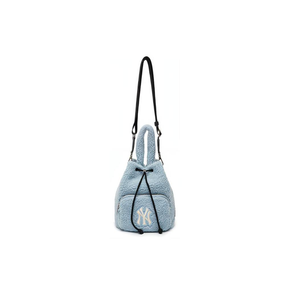 MLB Casual NY Yankees Polyester Bucket Bag Tote Shoulder Crossbody Bag Unisex bags Baby-Blue 3ABMS0316-50BLL