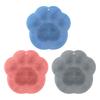 2Pcs Shower Foot Scrubber Mat, Foot Massage Pedicure Pad with Soft Silicone Bristles, Gentle Deep Cleansing Shower Foot Wash Mat