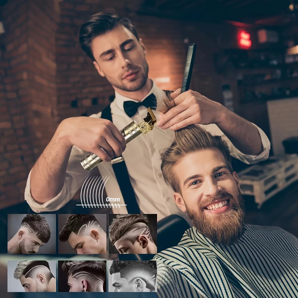 USB-charged electric hair clipper, unisex beard trimmer, bald head trimmer, moustache trimmer, grooming tool, beard trimming kit, barber trimmer,