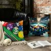 Cool Fashion Billiards Cushion Cover Home Office Convenient Nordic Simplicity Hit With Zipper Cushion Cover