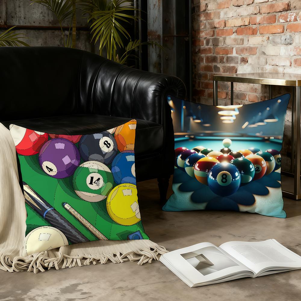 Cool Fashion Billiards Cushion Cover Home Office Convenient Nordic Simplicity Hit With Zipper Cushion Cover