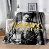 29 Style H-Harry Styles Singer Star Soft Flannel Blanket for Beds Bedroom Sofa Picnic,Throw Blanket for Leisure Nap Gift