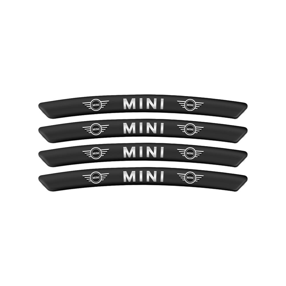 

4pcs Aluminum Logo Car Wheel Rim Hub Sticker Accessories For MINI WORKS One Cooper JCW R60 R59 R58 R57 R56 R55 R53 R52 F54 F60