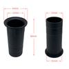 2PCS Speaker Port Tube Bass Vent Ventilation Connector Quality Plastic Bass Reflex Tube for DIY Speaker Project Upgrades