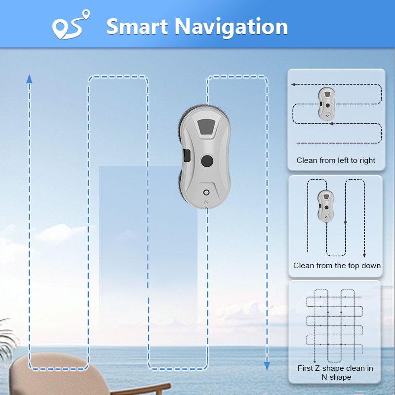 Window cleaning robot water spray 30ml water tank ,electric cleaning machine for window,automatic window washer,remote control home cleaner appliance