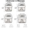 3pcs Dragon Slayer Warrior 3D Printed Bedding Set Comfortable Duvet Cover King Queen Twin Size Birthday Gift Bedroom Decoration