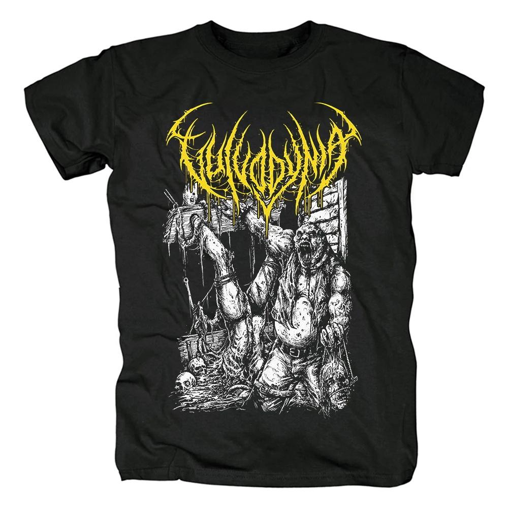 Heavy Mental Band T-Shirt Plus Size Men Women 100% Cotton Streetwear Casual Loose Fashion O-Neck Summer Oversized Unisex Tees