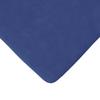 Seat Cushion Set 4 Pcs Police Blue 40 X 40 X 3 Cm Velvet