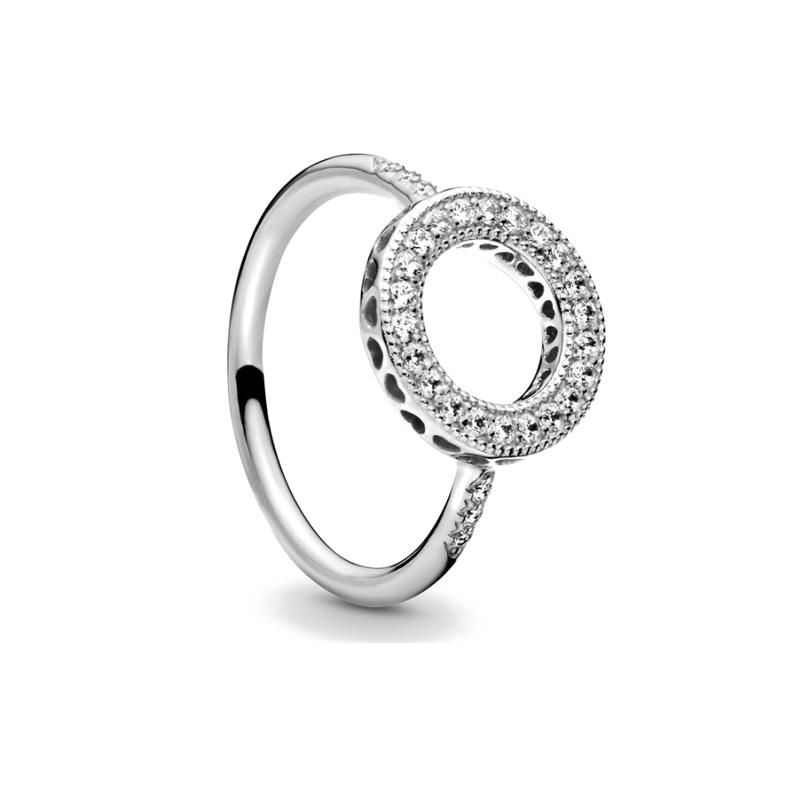 2025 New S925 Silver Family Tree Garland Crown Ring Suitable For Valentine's Day Women's Gift DIY High Jewelry Fashion Jewelry