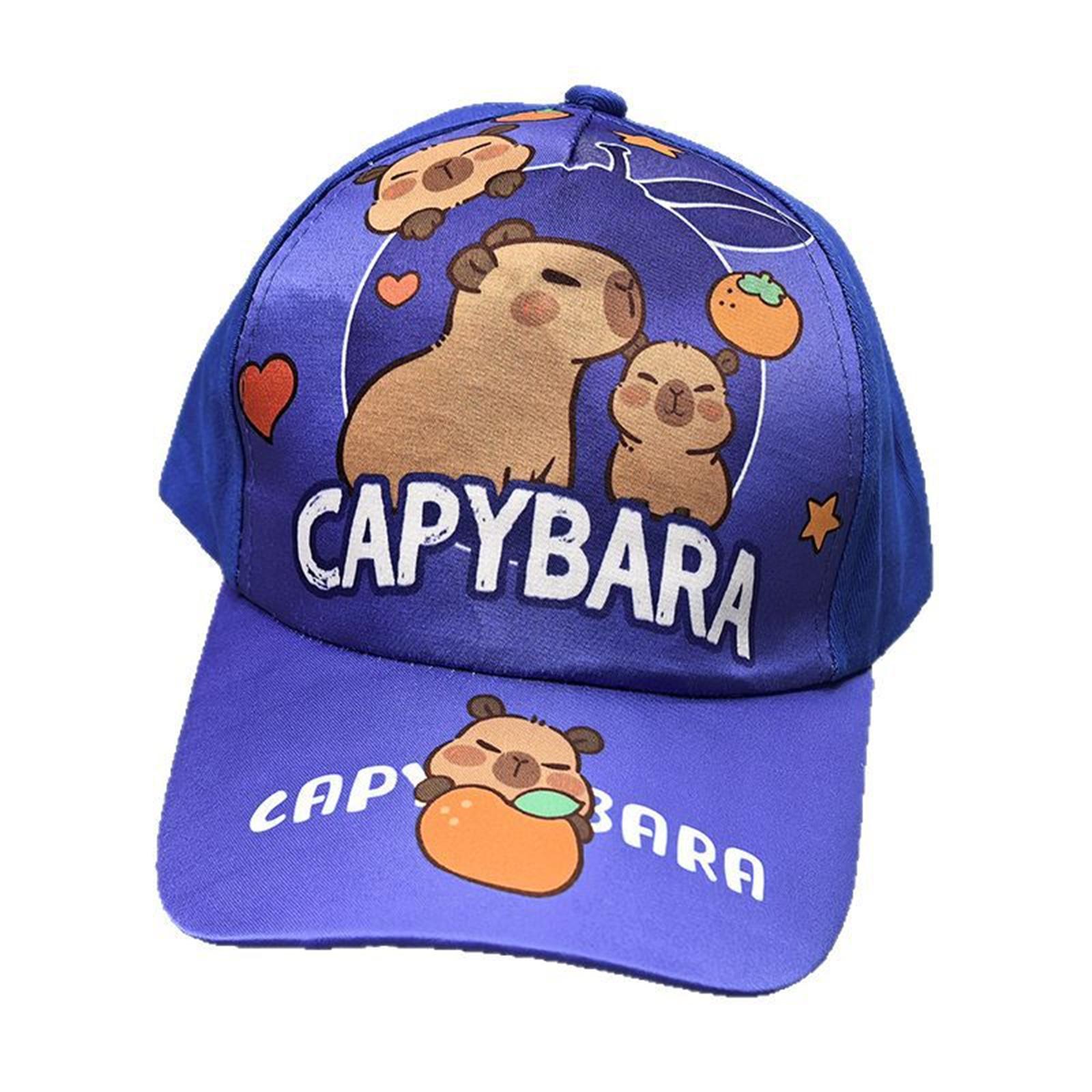 

Trendy Capybara Baseball Hat Comfortable Daily Wear Hat Trendy Casual Hat for Fashion Enthusiasts