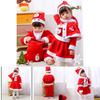 Quality-made Kids' Santa Claus Cosplay Costume For Xmas Party Fancy Dress Outfit