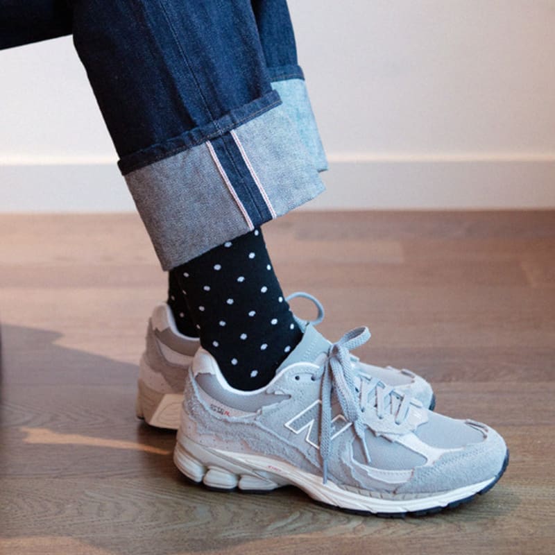 REDSSOCKSOO Unisex Prickiga Mellanvadsstrumpor Mode rssw097