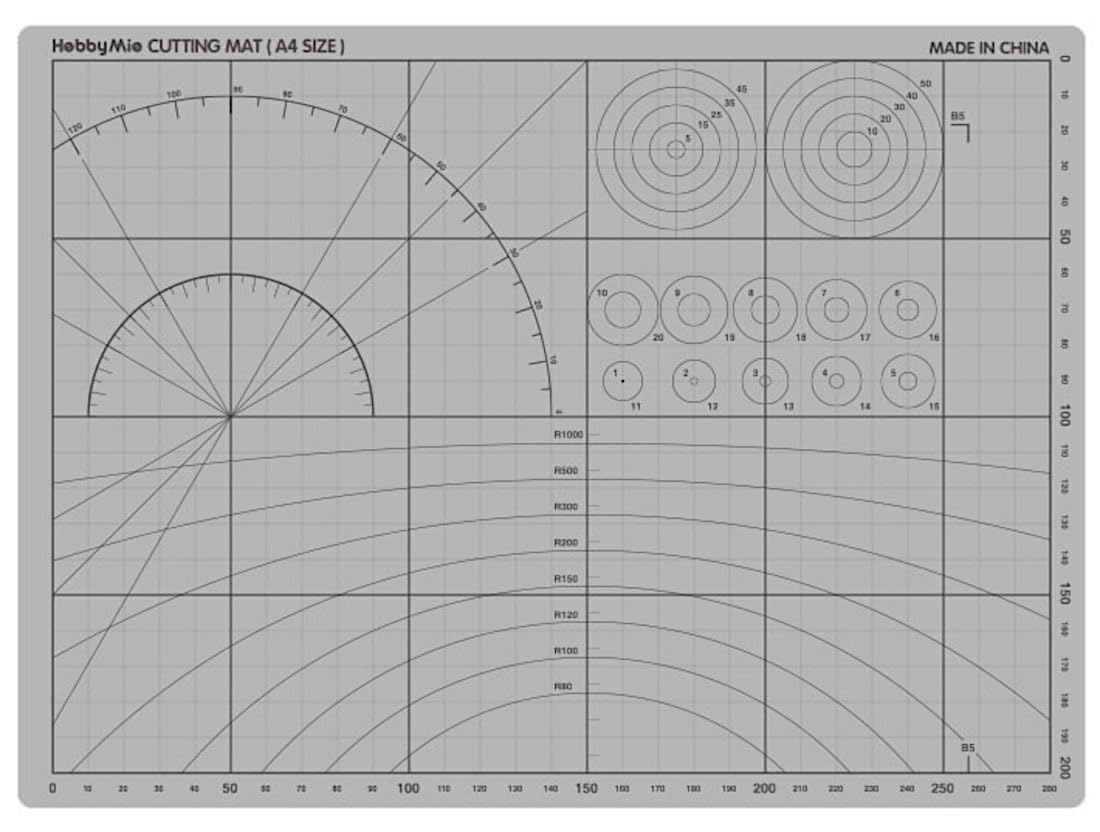 

Doyusha Large Glass Cutting Mat, Gray, Hobby Tool